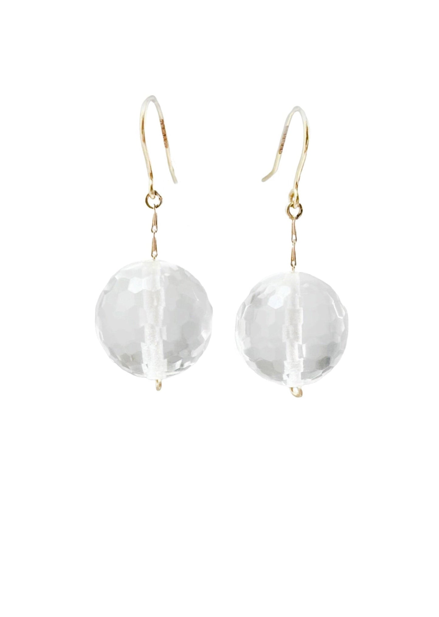 9ct Gold Globe Earrings