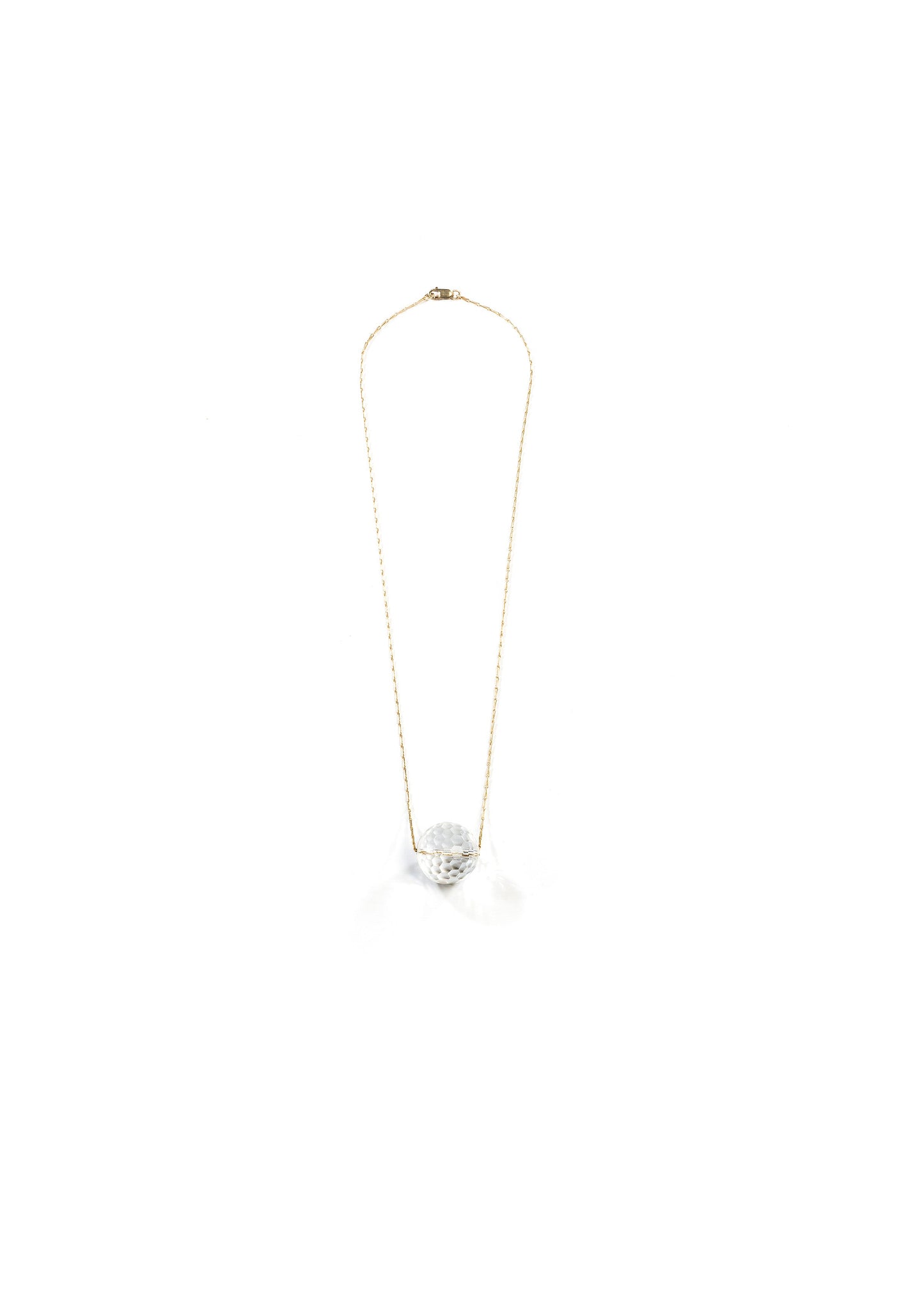 9ct Gold Globe Necklace