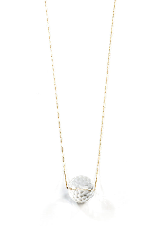 9ct Gold Globe Necklace