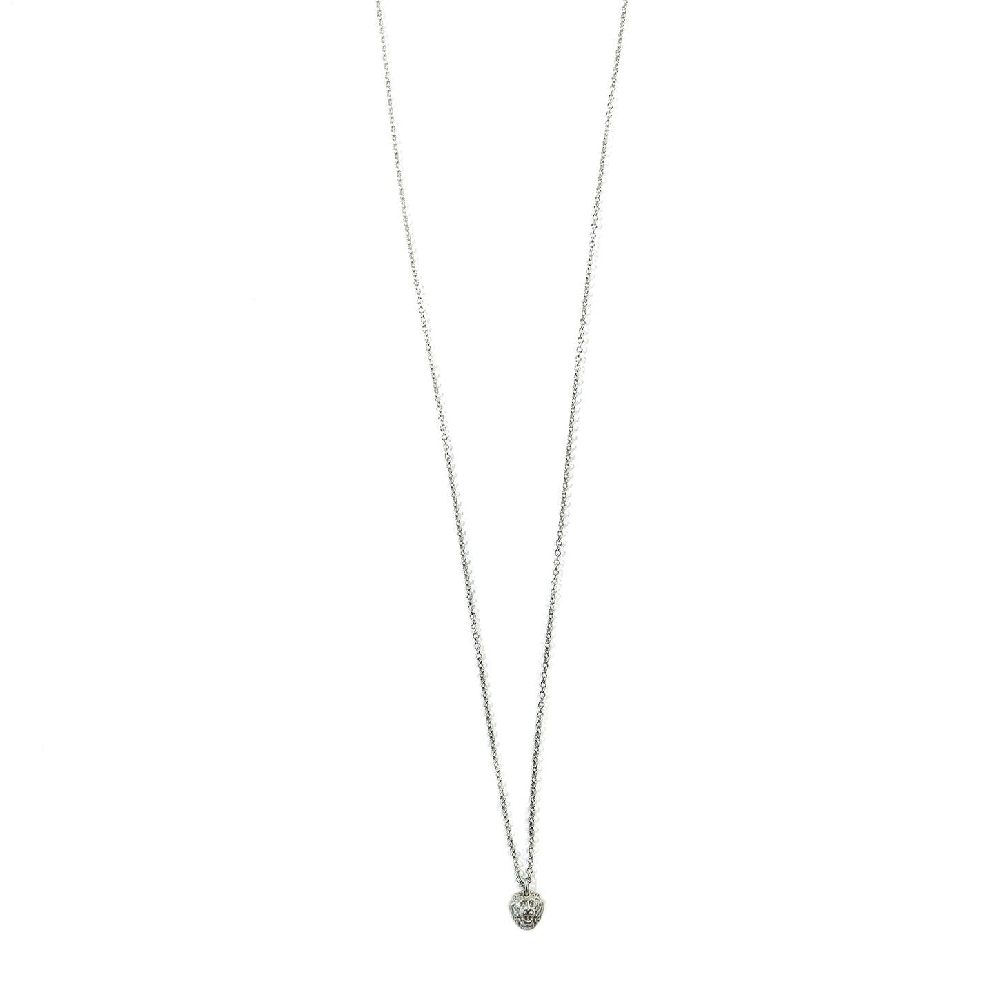 Silver Lion Necklace